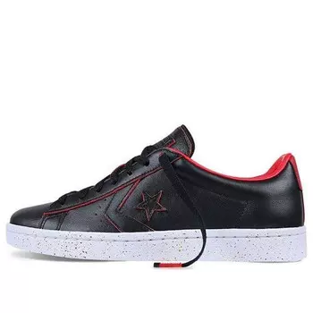 Кроссовки pro leather 76 black/red Converse, черный