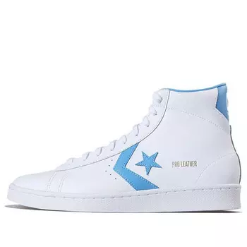 Кроссовки pro leather hi 'white blue' Converse, белый
