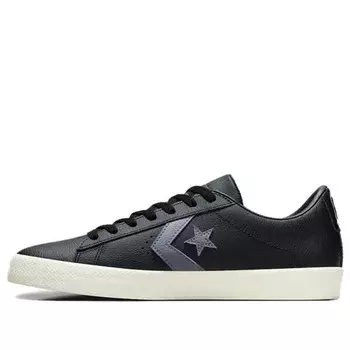 Кроссовки pro leather vulc pro 'black lunar grey' Converse, черный