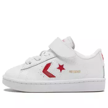 Кроссовки pro leather 'white red' Converse, белый