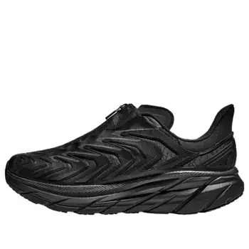 Кроссовки project clifton 'black' Hoka One One, черный