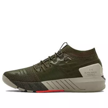 Кроссовки project rock 2 'guardian green' Under Armour, зеленый