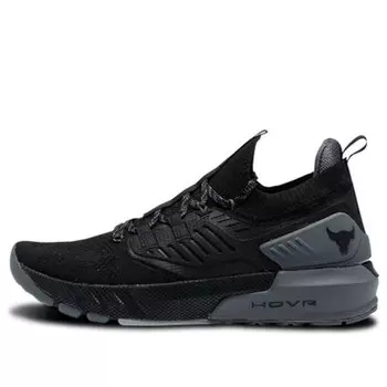 Кроссовки project rock 3 'black pitch grey' Under Armour, черный