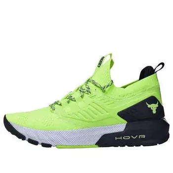 Кроссовки project rock 3 'high-vis yellow black' Under Armour, мультиколор