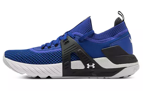 Кроссовки Project Rock 4 мужские низкие синие Under Armour