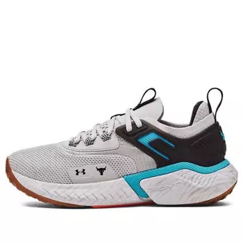 Кроссовки project rock 5 'gray matter' Under Armour, серый