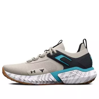 Кроссовки project rock 5 'grey' Under Armour, серый