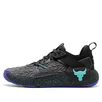 Кроссовки project rock 6 'black neptune' Under Armour, серый