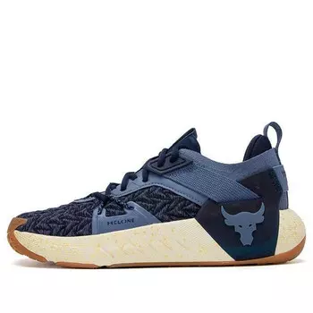 Кроссовки project rock 6 'hushed blue white clay' Under Armour, синий