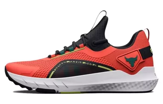 Кроссовки Project Rock BSR 3 для мужчин, низкие, оранжевые/черные Under Armour