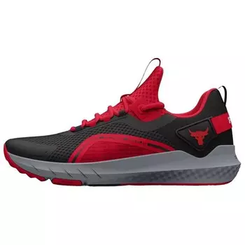 Кроссовки Project Rock BSR 3 женские с низким верхом, черные/красные Under Armour