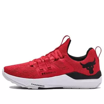 Кроссовки project rock bsr 'red white' Under Armour, красный
