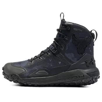Кроссовки project rock x hovr dawn boot 'black' Under Armour, черный