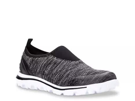 Кроссовки Propet TravelActive женские, серый-черный