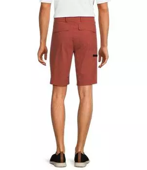 Кроссовки прямого кроя Roundtree & Yorke Performance 10 Технические шорты с плоской передней частью, красный