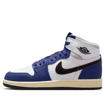 Кроссовки (PS) Air Jordan 1 High OG 'Rare Air Deep Royal Blue', синий