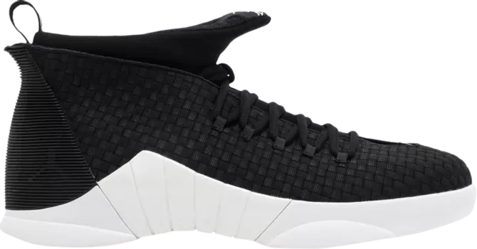 Кроссовки PSNY x Air Jordan 15 Retro Woven Black Friends & Family, черный