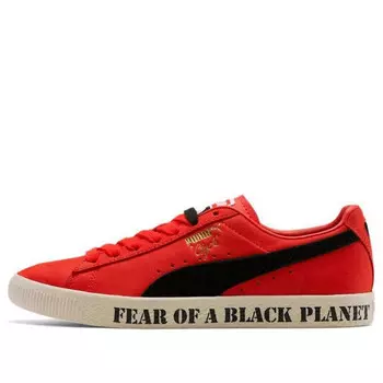 Кроссовки public enemy x clyde 'fear of a black planet' Puma, красный