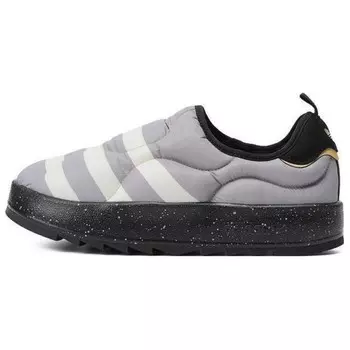 Кроссовки Puffylette Lifestyle унисекс с низким верхом черного/белого/серого цвета Adidas Originals
