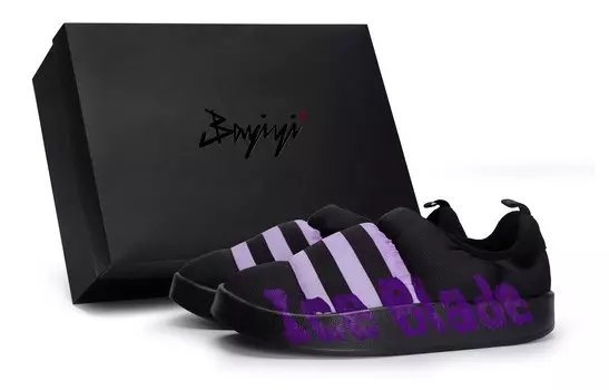 Кроссовки Puffylette Lifestyle унисекс с низким верхом фиолетового цвета Adidas Originals