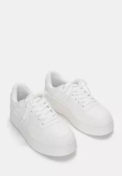 Кроссовки PULL&BEAR, белый