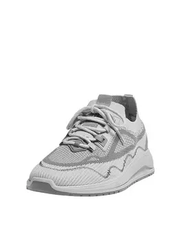 Кроссовки Pull&Bear, серый/темно-серый