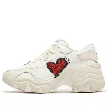 Кроссовки pulsar wedge cn heart sneakers 'white red' Puma, белый