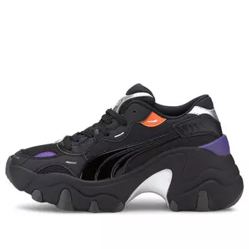 Кроссовки pulsar wedge 'tech glam - black' Puma, черный
