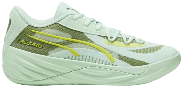 Кроссовки Puma All-Pro Nitro 'Fresh Mint Olive Green', зеленый