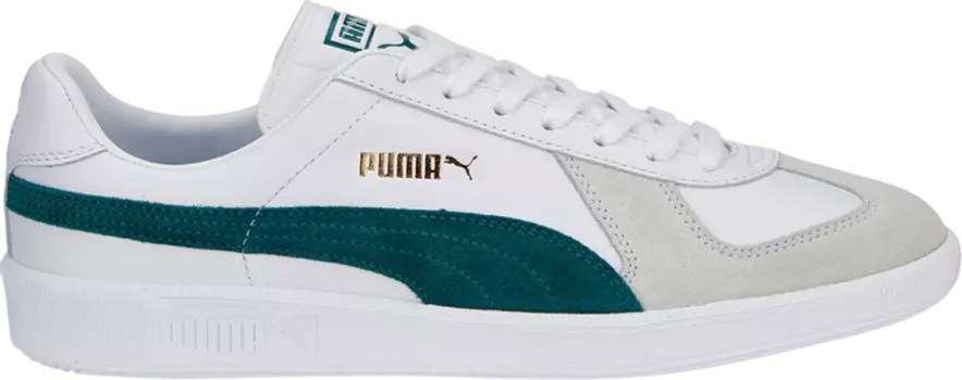 Кроссовки Puma Army Trainer White Varsity Green, белый