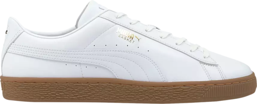 Кроссовки Puma Basket 21 White Gum, белый