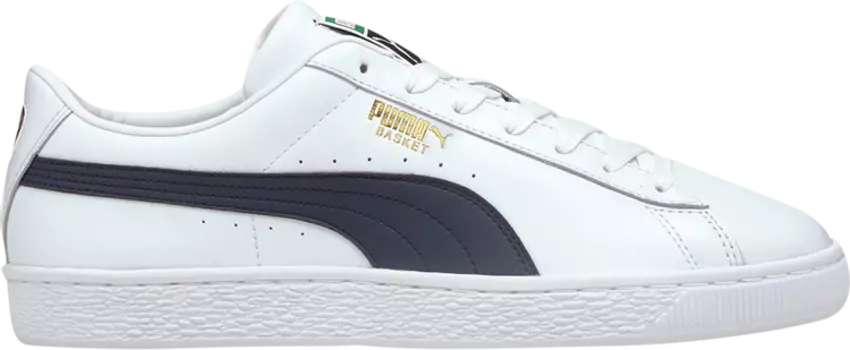 Кроссовки Puma Basket Classic 21 White Peacoat, белый