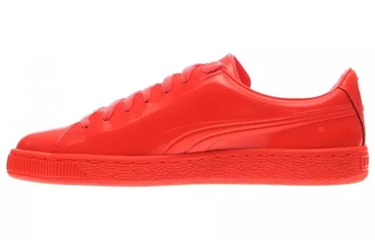 Кроссовки Puma Basket Classic Patent Emboss Red Blast, красный