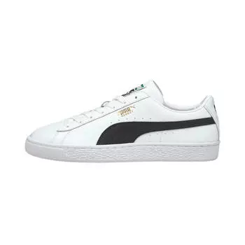 кроссовки PUMA Basket Classic XXI, белый/белый/черный
