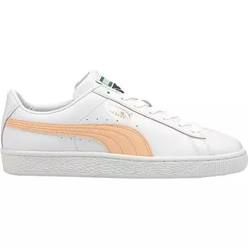 Кроссовки Puma Basket Classic XXI, цвет Puma White-Peach Parfait
