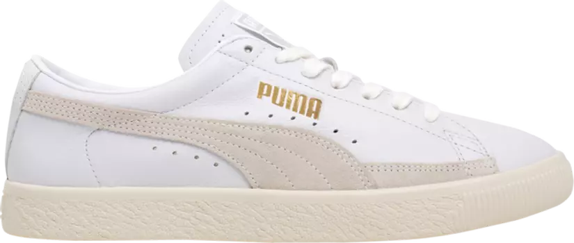 Кроссовки Puma Basket Lux White, белый