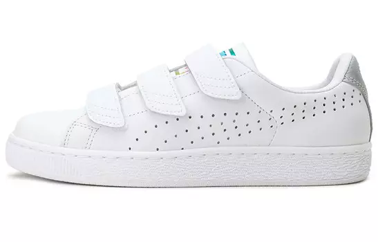 Кроссовки PUMA Basket Strap White Women's