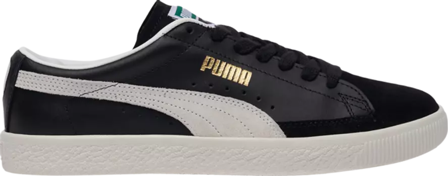 Кроссовки Puma Basket Vintage Black White, черный