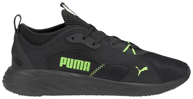 Кроссовки Puma Better Foam Emerge Street 'Black Green Glare', черный