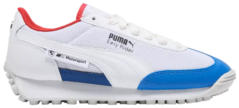 Кроссовки Puma BMW M Motorsport x Easy Rider Big Kid 'White Cool Cobalt', белый