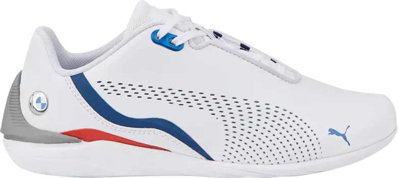 Кроссовки Puma BMW Motorsport x Drift Cat Decima Big Kid White Blue Red, белый