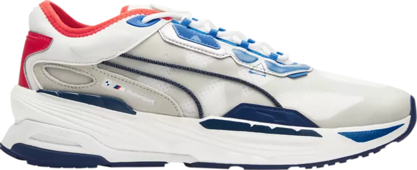 Кроссовки Puma BMW Motorsport x Extent Nitro White Strong Blue, белый