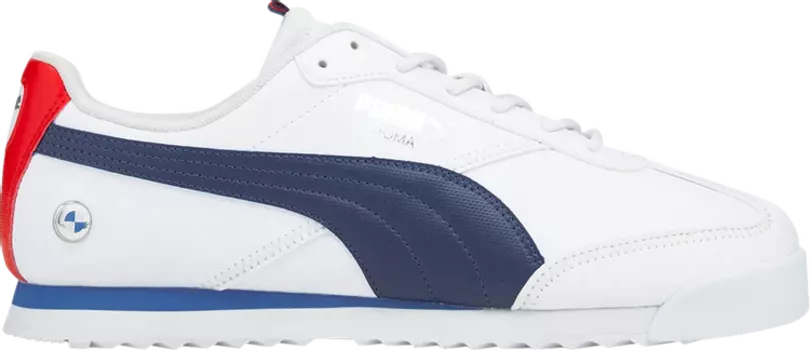 Кроссовки Puma BMW Motorsport x Roma White Estate Blue, белый
