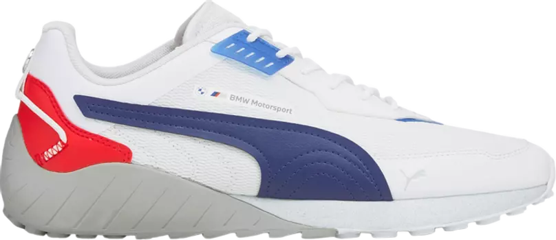 Кроссовки Puma BMW Motorsport x SpeedFusion White Estate Blue, белый