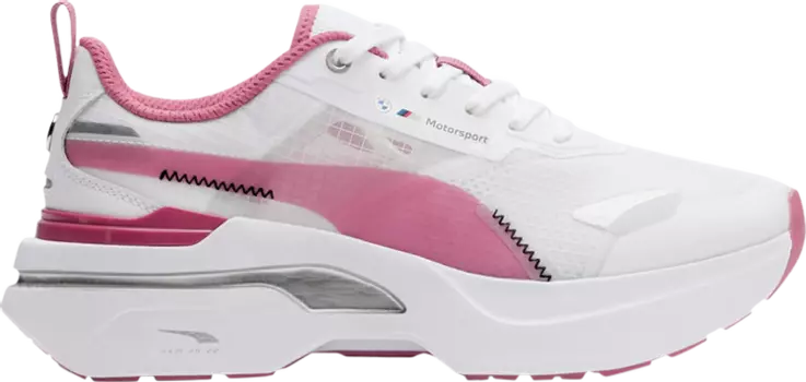 Кроссовки Puma BMW Motorsport x Wmns Kosmo Rider White Dusty Orchid, белый