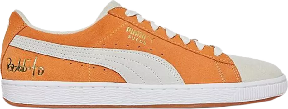Кроссовки Puma Bobbito x Suede Classic Apricot Buff, оранжевый