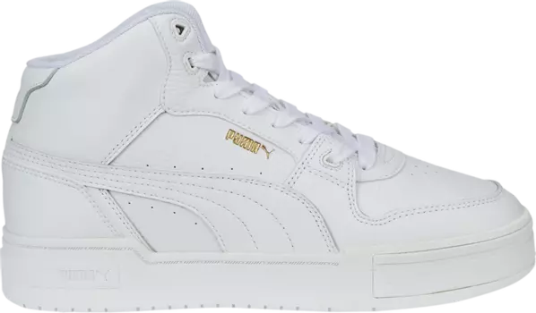 Кроссовки Puma CA Pro Mid White Team Gold, белый