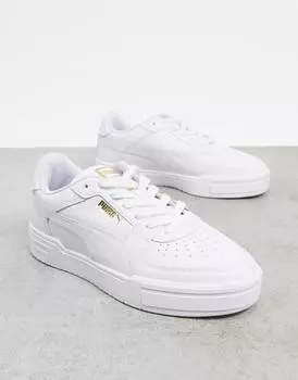 Кроссовки Puma CA Pro тройного белого цвета