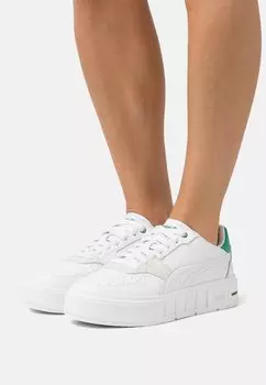 Кроссовки Puma Cali Court Match, белый / архивно-зеленый