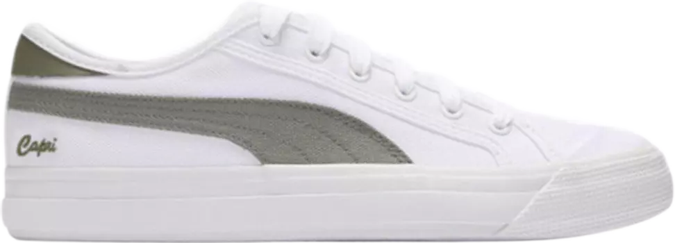 Кроссовки Puma Capri White Burnt Olive, белый